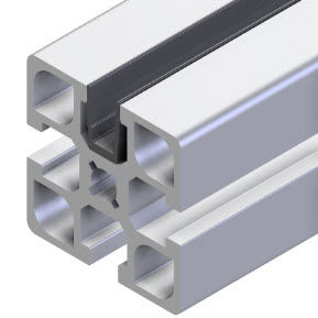 Abdeck- und Einfassprofil / PVC - 22.1070/0 - Minitec - U-förmig / extrudiert