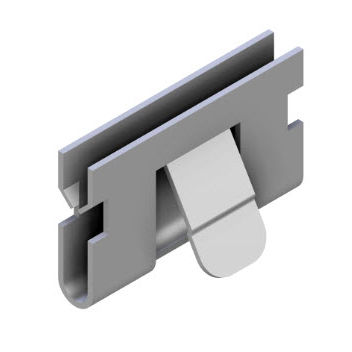 Erdungsklemme / galvanisiertem Stahl - E9.0141/0 - Minitec