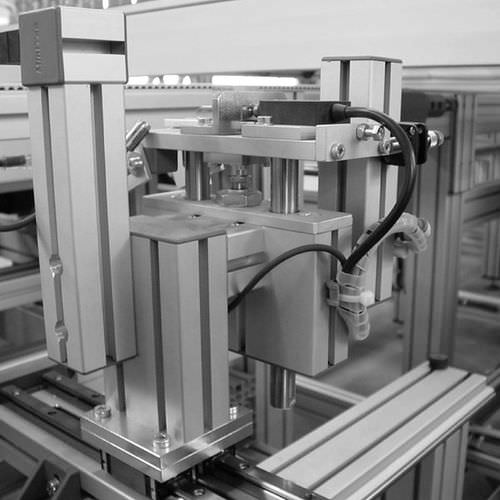 Pneumatisches Hebesystem - 24.1201/0 - Minitec - mit Greifsystem / Mehrprodukt