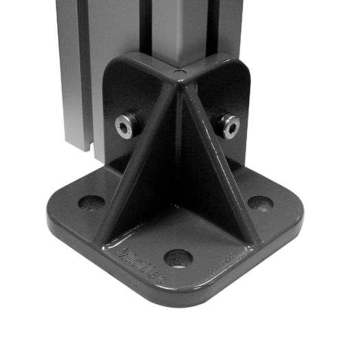 Befestigungswinkel für Aluminiumrahmen - 21.1723/0 - Minitec - Aluminium