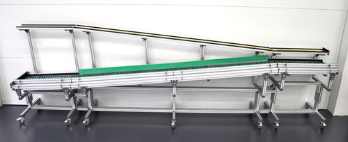 Rollenförderer - TSG 200 - Minitec - horizontal / Transport / modular