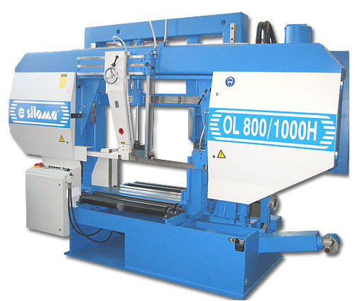 Bandsäge - OL 800/1000 H - Siloma - horizontal / für Metall / halbautomatisch