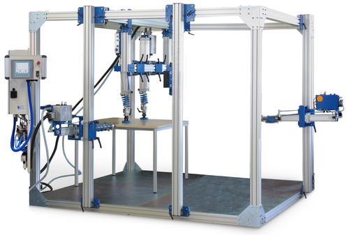 Multiparameter-Prüfstand - max. 1000, 2500 N   - Hegewald & Peschke Meß- und Prüftechnik GmbH - für Tisch / pneumatisch / vertikal