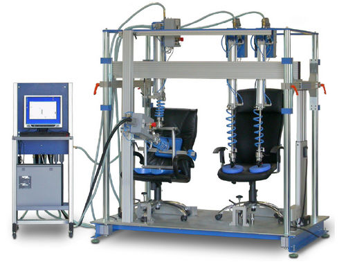Multiparameter-Prüfstand - 1500, 2500, 4500 N - Hegewald & Peschke Meß- und Prüftechnik GmbH - für Sitz / pneumatisch / doppelt