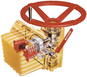 Elektrischer Ventilantrieb - L120 series - Nippon Gear - Multiturn / mit Schnecke / ex-geschützt
