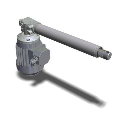 Elektrischer Antrieb - ALI2 - MECVEL - linear / mit Schnecke / Stahl