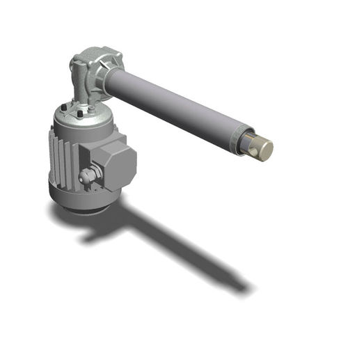 Elektrischer Antrieb - ALI3 - MECVEL - linear / mit Schnecke / Stahl