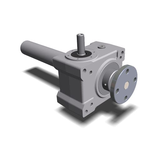 Spindelhubgetriebe / axial verfahrende Spindel - HT50 series - MECVEL - kubisch