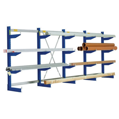 Kragarmregal - L  - BITO-Lagertechnik Bittmann - einseitig / modular / verstellbar