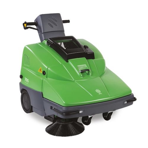 Handgeführte Kehrmaschine - 705 series - IPC - Benzin / mit Batterie / für Außenbereich