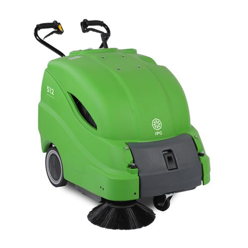 Handgeführte Kehrmaschine - 512 series - IPC - Benzin / mit Batterie / für Außenbereich