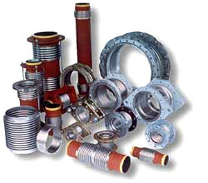 Gummi-Kompensator - PN 6 - 16 - BOA - rund / Flansch / für Gas