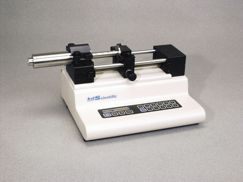 Spritzenpumpe - 0.01 - 140 ml | KDS 410 - KDS - für Chemikalien / schrittmotorgesteuert / für Labor