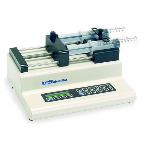 Infusionspumpe - 0.01 - 140 ml | KDS 200 - KDS - Zwei-Spritzen / für Chemikalien / schrittmotorgesteuert