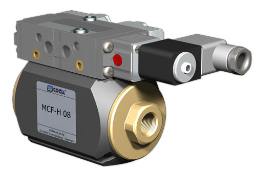 Ventil für neutrale Gase - MCF-H 08 - Müller co ax GmbH - Schalt / koaxial