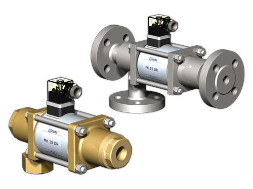 3-Wege-Magnetventil - MK 15, FK 15 DR - Müller co ax GmbH - NC / für Gas / mit Schaltfunktion