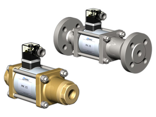 Direktgesteuertes Magnetventil - MK 15, FK 15 - Müller co ax GmbH - 2-Wege / NC / für Gas