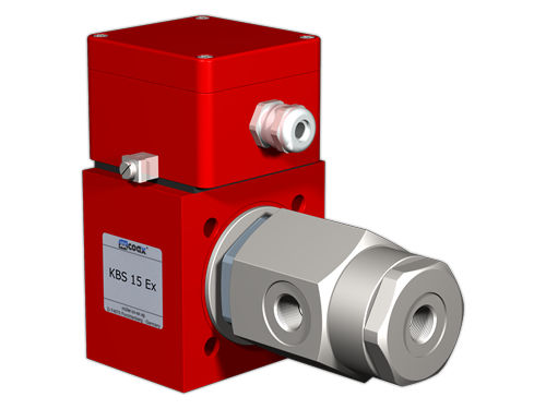 2-Wege-Magnetventil - KBS 15 Ex - Müller co ax GmbH - NC / für Gas / mit Schaltfunktion