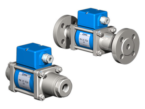 Direktgesteuertes Magnetventil - MK 15 TÜV HT, FK 15 TÜV HT - Müller co ax GmbH - 2-Wege / NC / für Heizöl