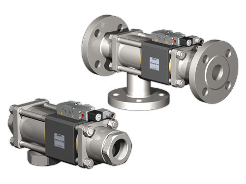 Schaltventil - VMK-H 50 DR, VFK-H 50 DR - Müller co ax GmbH - koaxial