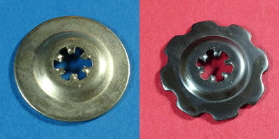 Sicherungsunterlegscheibe - DMPP / DMTP Series - West Coast Lockwasher - konisch / Innenverzahnung / mit Außenverzahnung