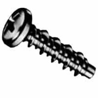 Befestigungsschraube - Hi-Lo® - West Coast Lockwasher - für Kunststoff / Senkkopf / Schlitz