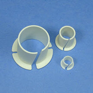 Flanschgleitlager - B Series - West Coast Lockwasher - offen / Nylon
