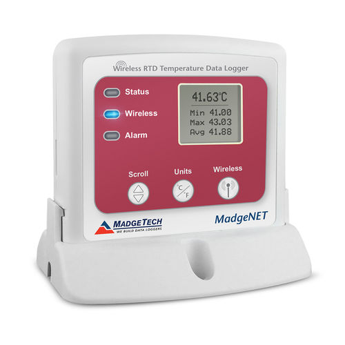 Temperatur-Datenlogger - RFRTDTemp2000A - MadgeTech - drahtlos / mit PC-Schnittstelle / mit LCD-Display
