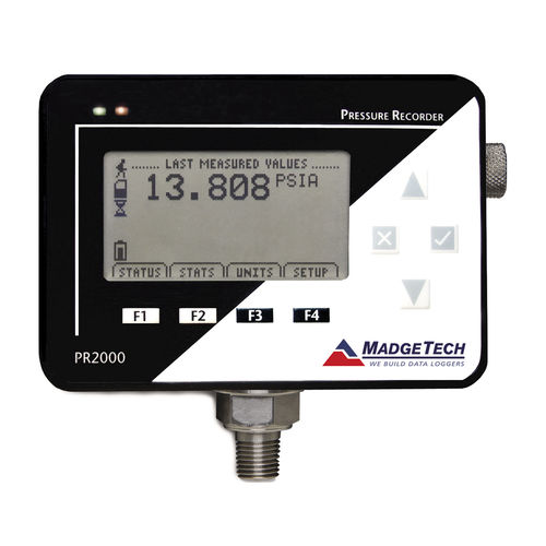 Druckdatenlogger - PR2000 series - MadgeTech - mit PC-Schnittstelle / mit Display / zur Kontrolle