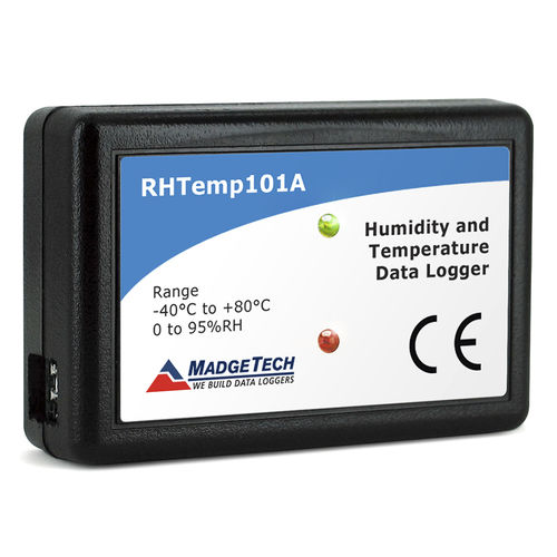 Datenlogger / Feuchtigkeit und Temperatur - RHTemp101A - MadgeTech - mit PC-Schnittstelle / ohne Display / zur Kontrolle