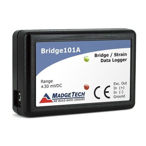 Spannungs-Datenlogger - Bridge101A - MadgeTech - mit PC-Schnittstelle / ohne Display / für Dehnungsmessstreifen