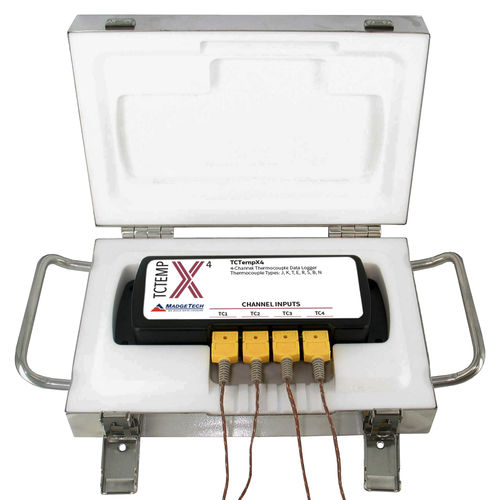 Temperatur-Datenlogger - ThermoVaultX series - MadgeTech - mit PC-Schnittstelle / USB / ohne Display