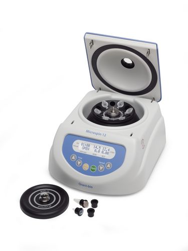 Laborzentrifuge - 100-14, 500 rpm, RCF - 12, 400xg | Microspin 12 - Grant Instruments - vertikal / mit hoher Drehzahl