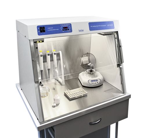 PCR Abzugshaube / mit UV-Strahlung - UVC/T-M-AR - Grant Instruments - Edelstahl
