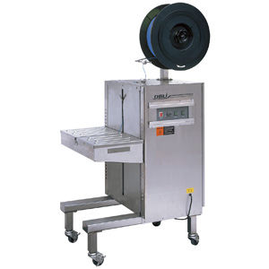 Halbautomatische Umreifungsmaschine - JN-600VS - Jangzin Industrial - für Dosen / seitlich / mobil