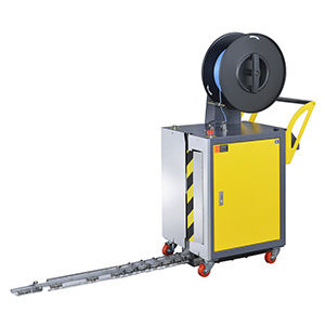 Halbautomatische Umreifungsmaschine - JN-85PSA - Jangzin Industrial - Paletten / mobil / vertikal