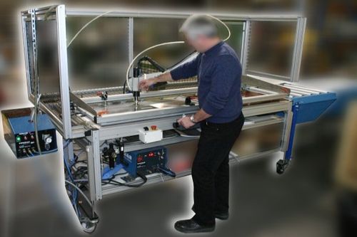 Schweißarbeitsplatz - Powerflex Arm - THOMAS WELDING SYSTEMS - ergonomisch