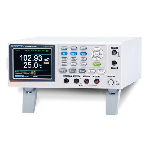 Digitales Ohmmeter - GOM-804, GOM-805 - Instek - Tisch / mit niedrigem Widerstand