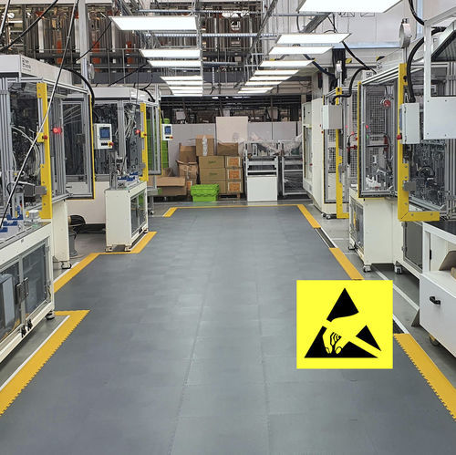Bodenplatte für Büroanwendungen - Ecoloc ESD - ECOLOC PVC Interlocking Floor Tiles