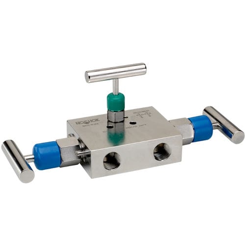 3-Wege-Verteilerblock - 3510  - NOSHOK - Edelstahl / Isolation / Flansch