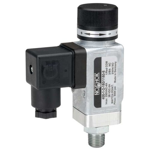 Mechanischer Druckschalter - 400  - NOSHOK - für Öl / gehärtet / IP65