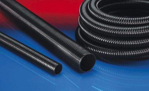 Schlauch für Schüttgut - AIRDUC® PUR 356 EC (XHD) - NORRES Schlauchtechnik GmbH - für Benzin / Polyurethan / für Intensiveinsatz
