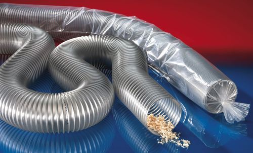 Gasschlauch - TIMBERDUC® PUR 531 AS (XLD) - NORRES Schlauchtechnik GmbH - für korrosive Fluide / Polyester / für die holzverarbeitende Industrie