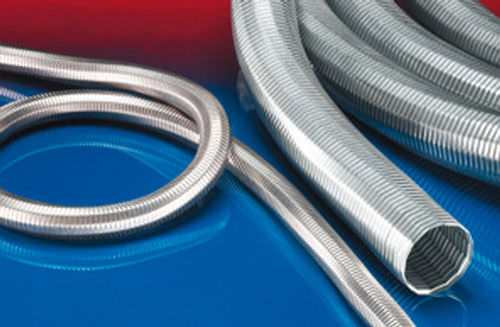 Gasschlauch - INOX 376 - NORRES Schlauchtechnik GmbH - für Pulver / für Öl / Staub