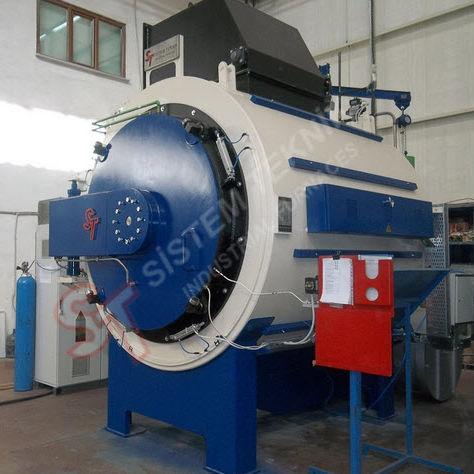 Vakuumofen - VF-TE series - Sistem Teknik Industrial Furnaces - Drehtrommel / Anlass / elektrisch