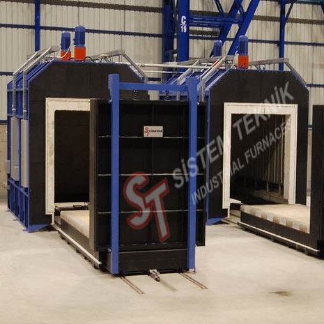 Herdwagenofen - Sistem Teknik Industrial Furnaces - Anlass / elektrisch / Gas