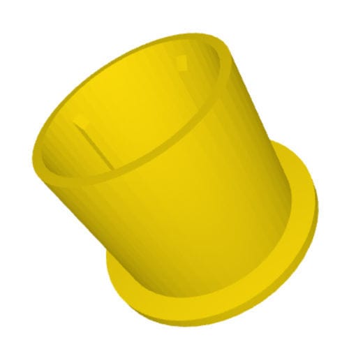 Press-Fit-Kappe - GV series - DBI Plastics - rund / Kunststoff / für Anschluss