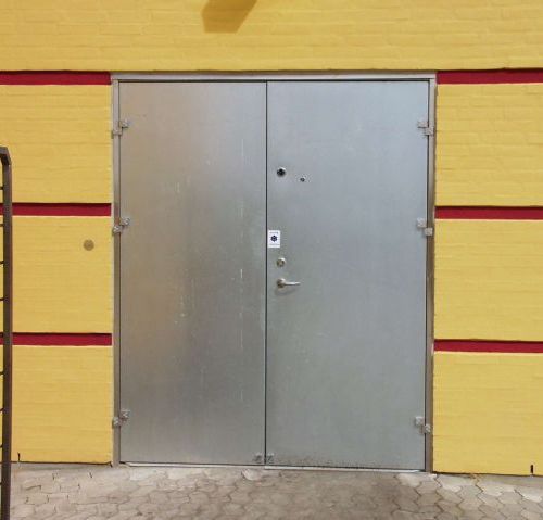 Einflügeltür - MH0502I - DAN-doors - Edelstahl / galvanisiertem Stahl / für Kühlraum