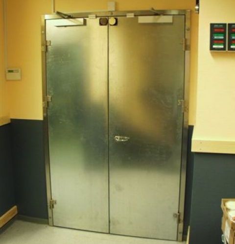 Einflügeltür - MH0602K - DAN-doors - Edelstahl / galvanisiertem Stahl / für Kühlraum