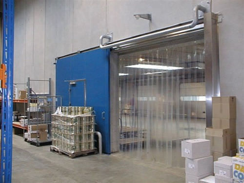 Streifenvorhang-Tor - MB3000K - DAN-doors - PVC / für Kühlraum / Industrie